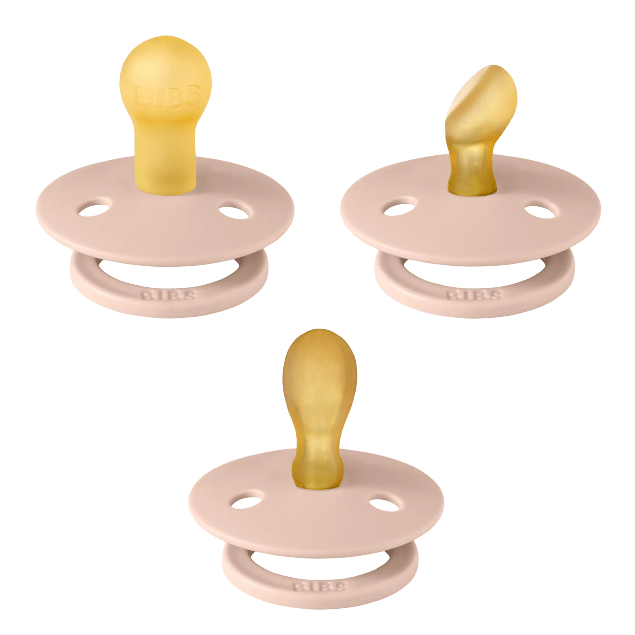 3-Pack Try-it Pacifiers- Blush