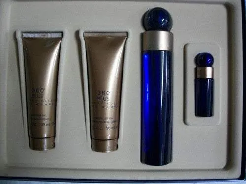 360 Blue by Perry Ellis for Women - 1 oz EDP Spray (Unboxed)