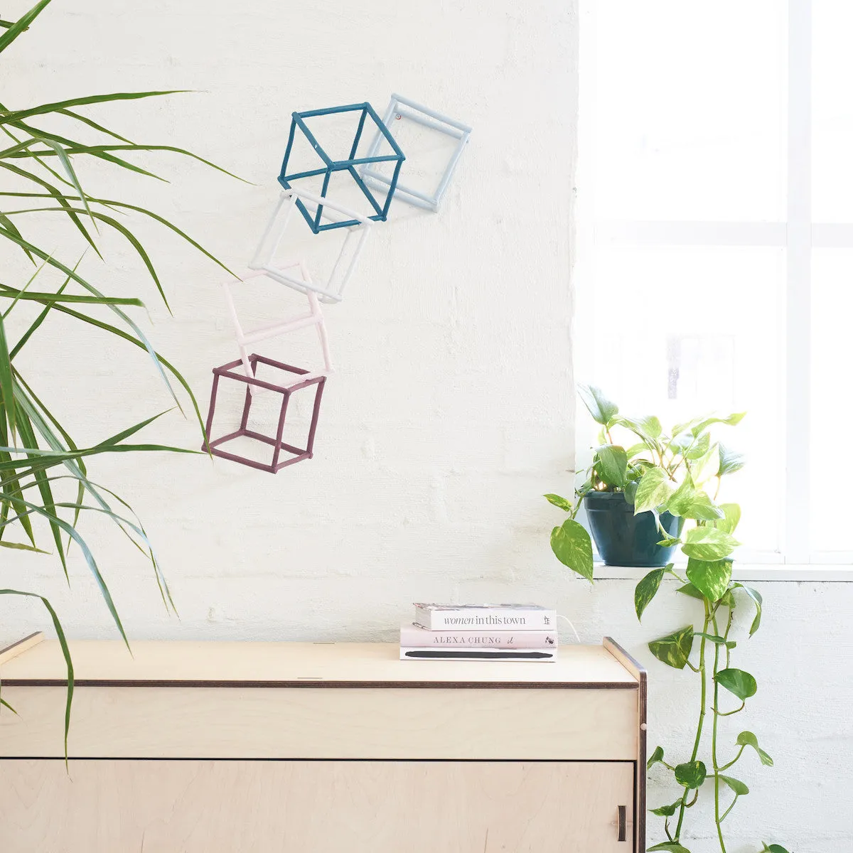 Cube Sculpture by Twiggargerie