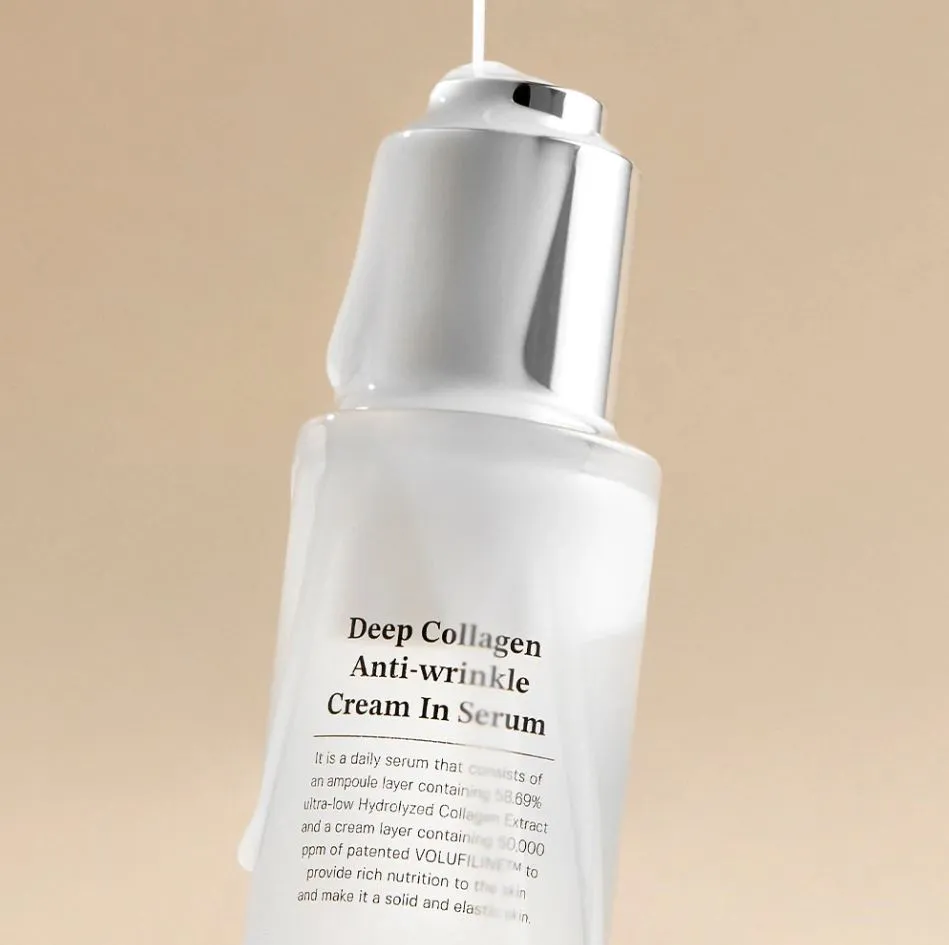 Deep Collagen Anti-wrinkle Cream In Serum