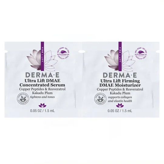 Foil Pack Ultra Lift DMAE Serum & Moisturizer DUO