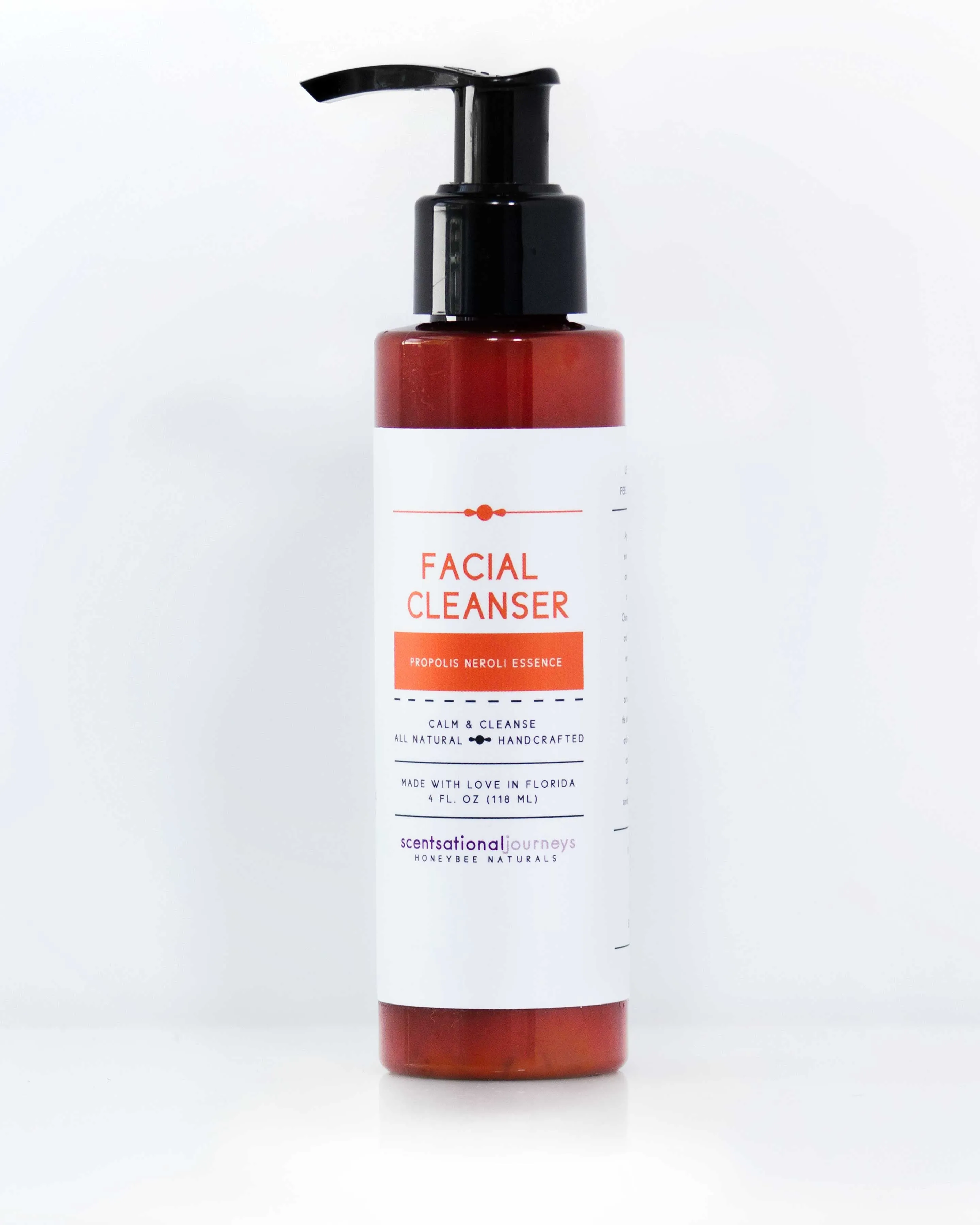 HoneyBee Naturals Facial Cleanser, Propolis Neroli Essence