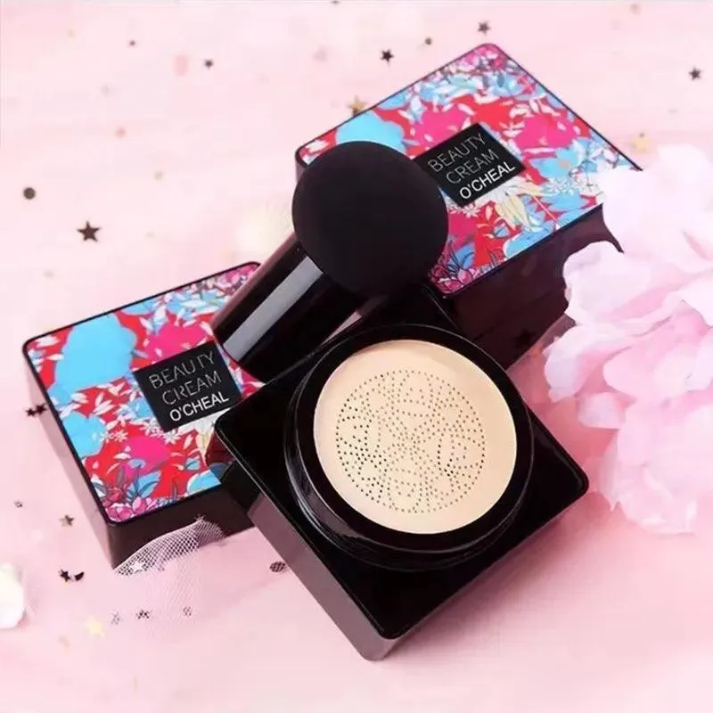 Hydrating CC Cream with Mushroom Head: Brightening & Oil-Control Formula