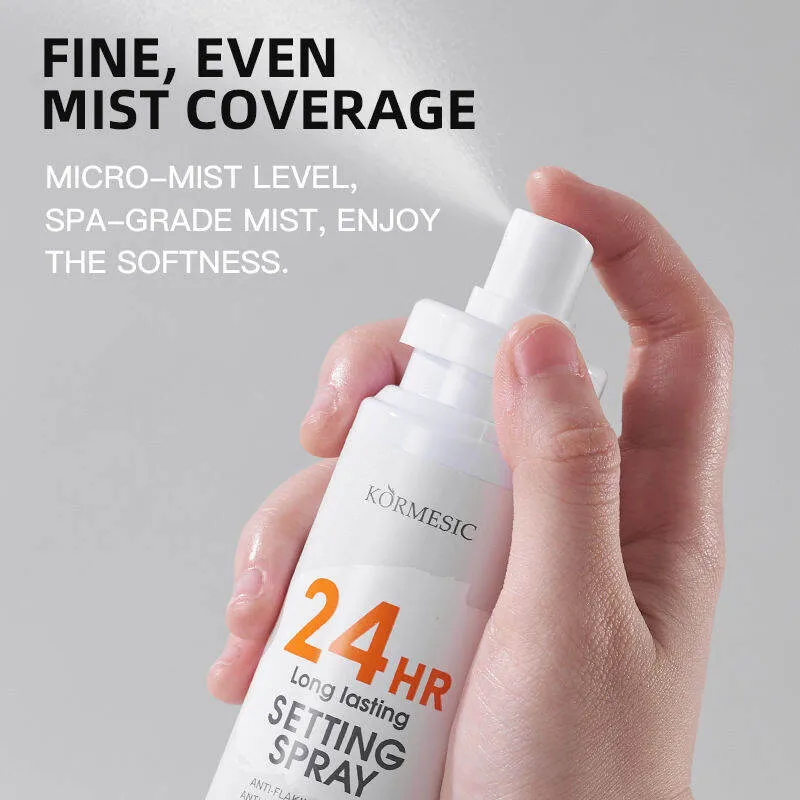 KORMESIC Make Up Setting Spray make up tahan lama anti crack | 24HR Long-lasting Lock Makeup 100ml