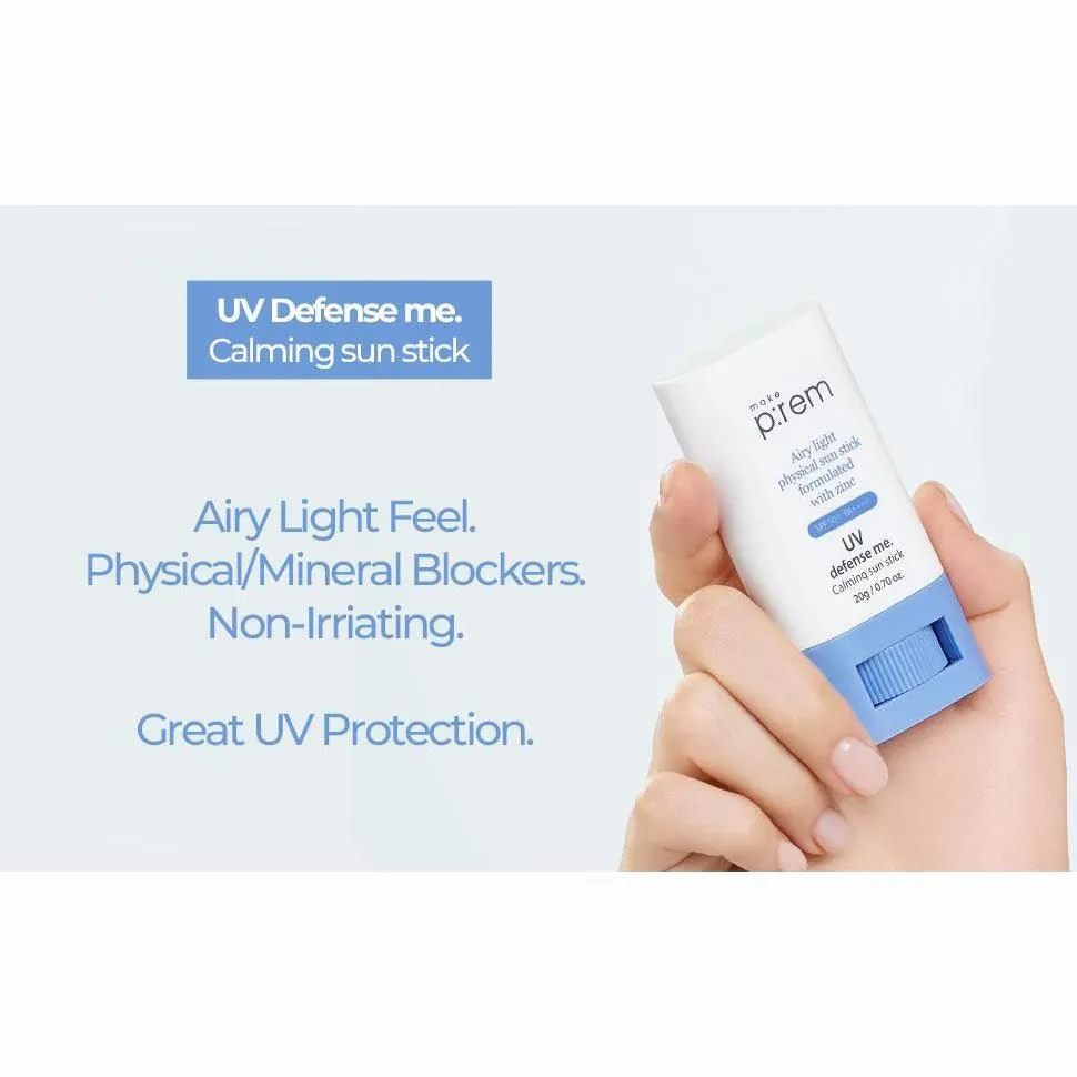 make p:rem UV Defense Me. Calming Sun Stick SPF 50  PA     20g