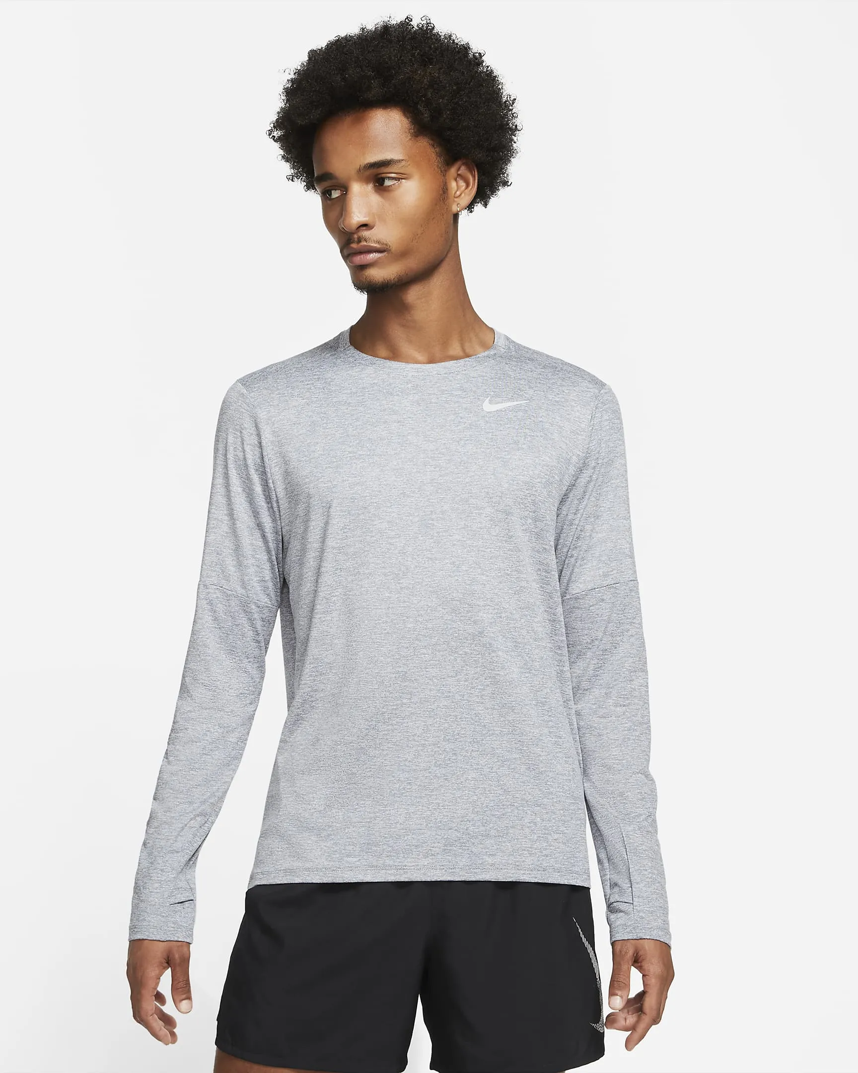 Nike Element Dri-FIT Running Crew Top - Men's