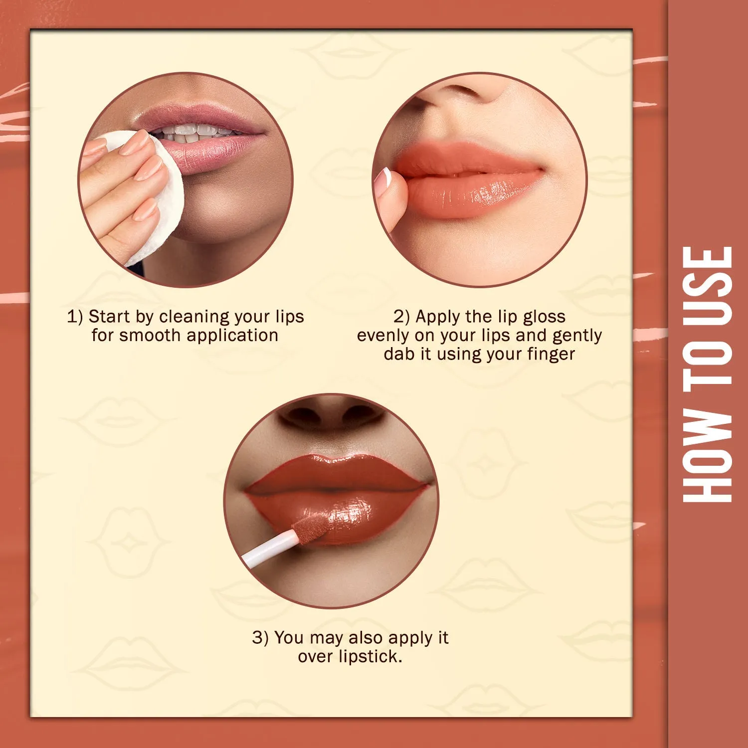 NY Bae Gloss Getter Lip Gloss | Shiny Satin Finish | Light Weight | Non-Sticky - Brown Dates 04 (2.8 ml)