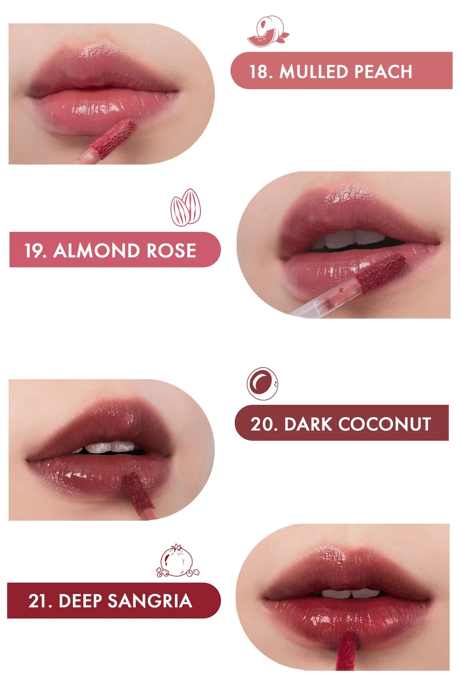 Romand - Juicy Lasting Tint #20 Dark Coconut