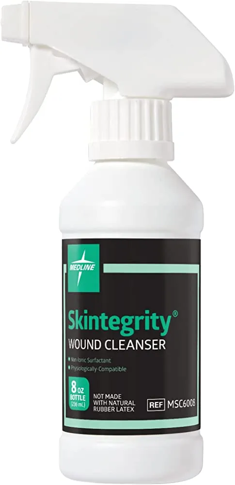 Skintegrity Wound Cleanser, 8oz. Bottle with Trigger Sprayer (case of 6)