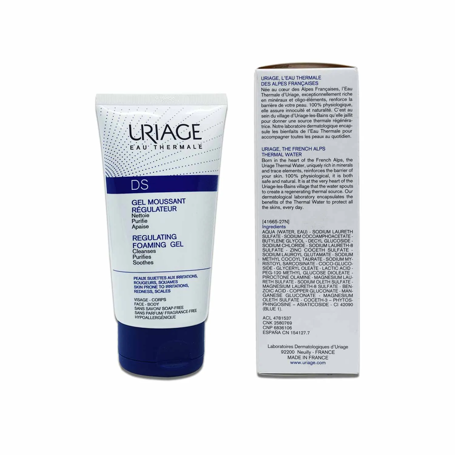 Uriage DS Regulating Foaming Gel 150ml