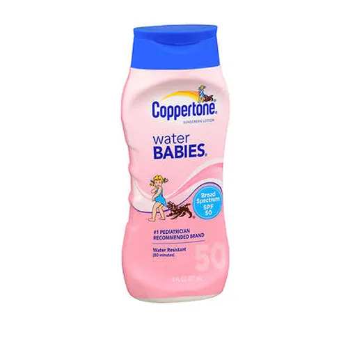 Water Babies Lotion SPF 50 8 Oz By Claritin